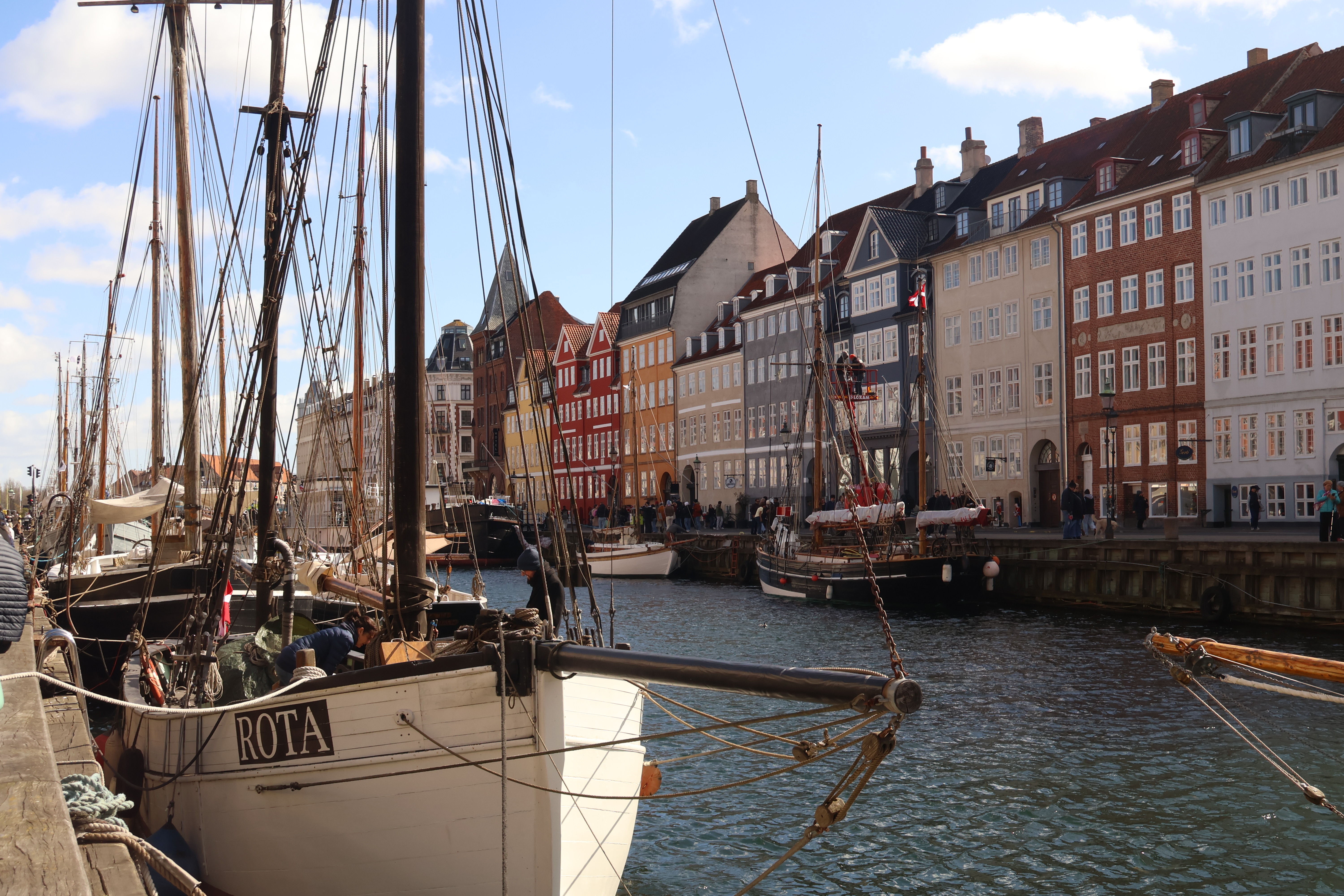 A Picture I took of Nyhavn on my Camera ᐠ( ᐛ )ᐟ